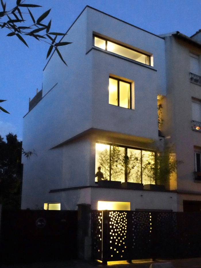 Maison Cubique : vue nuit1